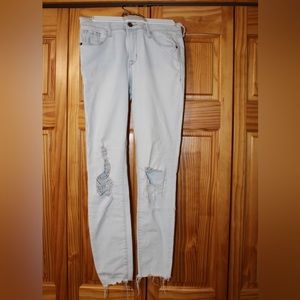 Old Navy Rockstar Mid Rise Light Blue Skinny Jeans. Women’s 4